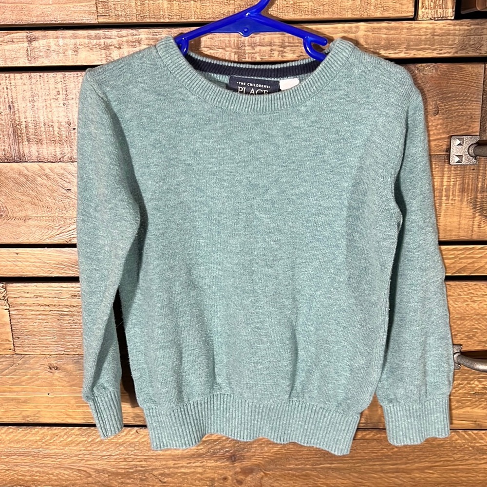 3T Green Knit Sweater Pullover
